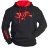 G.Loomis Свитер с капюш. 2-Tone Hoodieчёрно-красн.